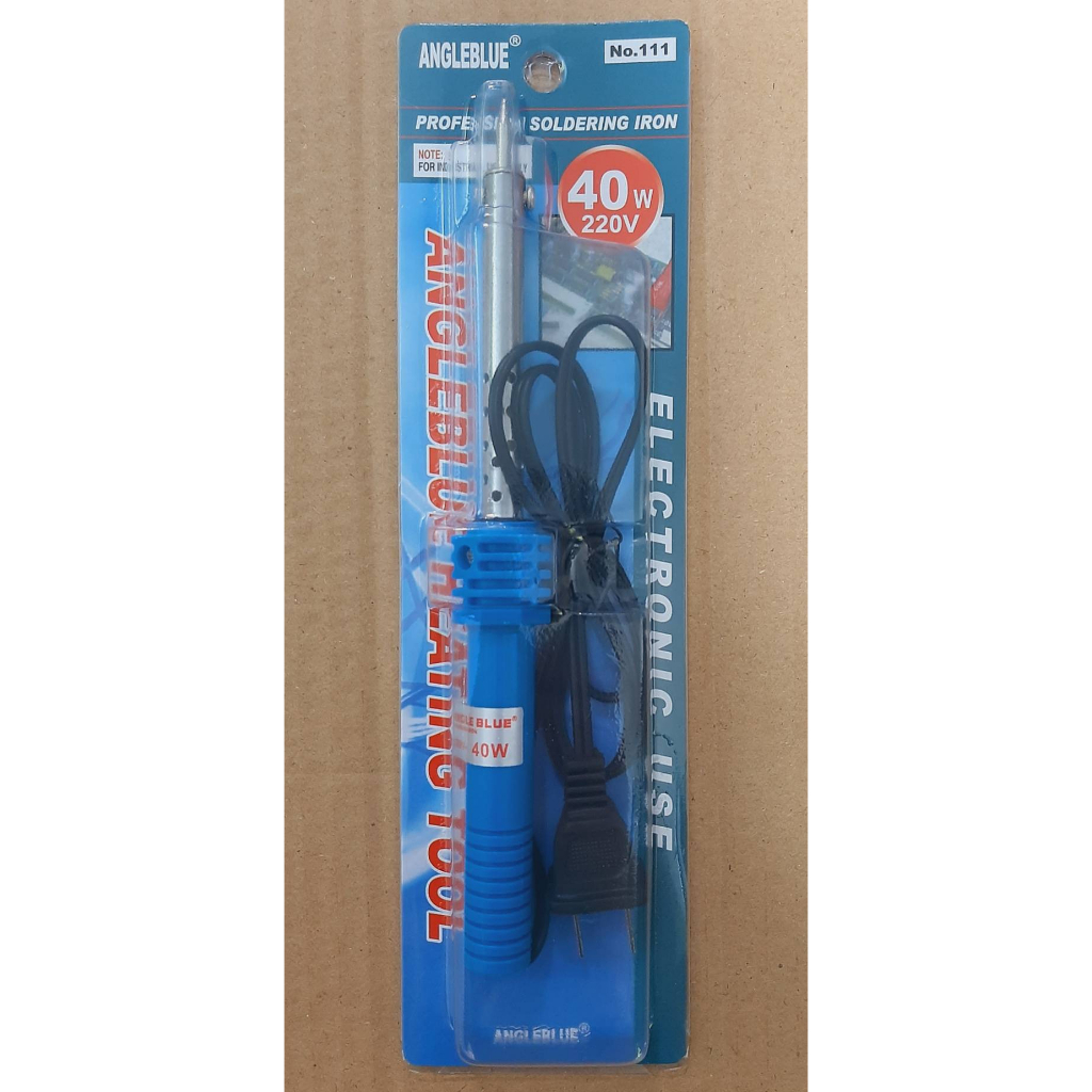 หัวแร้งด้ามพลาสติก 40w  Anger Blue
