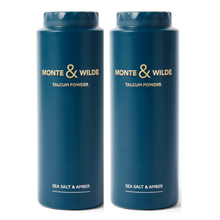 MARKS &amp; SPENCER MONTE &amp; WILDE แป้งฝุ่นโรยตัว มาร์ค แอนด์ สเปนเซอร์ มอนเต้ แอนด์ ไวลด์ ซี ซอลท์ แอนด์ แอมเบอร์ ทัลคัม พาว