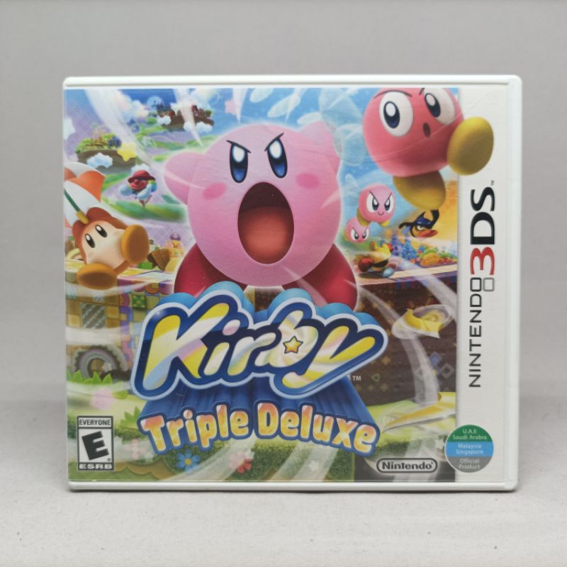 Kirby Triple Deluxe 3ds | Nintendo 3DS | Original USA | English | ใช้งานปกติ