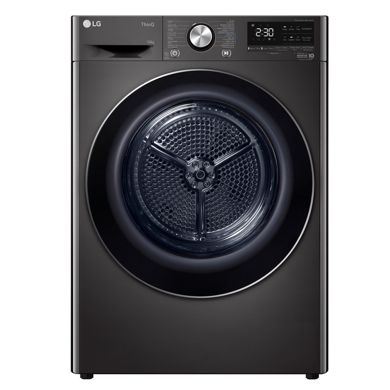 [ส่งฟรี] LG เครื่องอบผ้าฝาหน้า (10 kg) รุ่น RV10VHP2B.ABLPETH