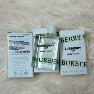 BURBERRY Her EDT 🍃🧚🏻‍♀️ 5 มล. [หัวแต้ม]