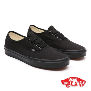 [ลิขสิทธิ์แท้] VANS Authentic - Black/Black รองเท้า แวนส์ ดำล้วน ได้ทั้งชายและหญิง