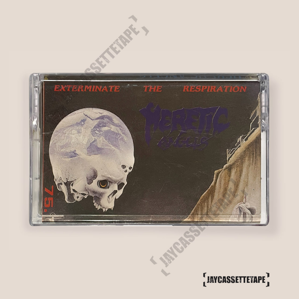 เทปเพลง เทปคาสเซ็ต เทปคาสเซ็ท Cassette Tape เทปเพลงไทย Heretic Angels อัลบั้ม Exterminate The Respir