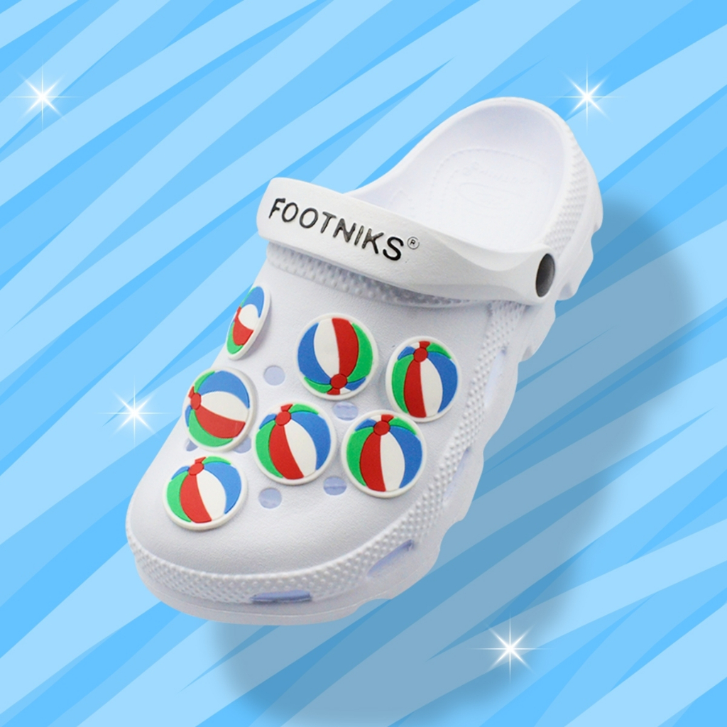 รองเท้าหัวโต Footniks   EVA รุ่น 33-1003   แบบ ปิดหัว  สวมใส่สบาย  น้ำหนักเบา (แถมตัวติดฟรี 2 ตัว)