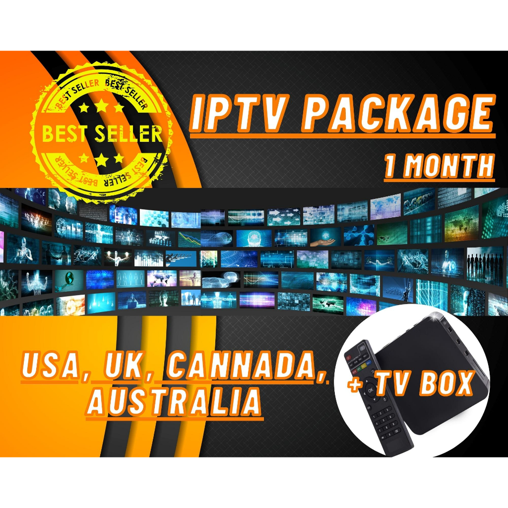 IPTV Package 1 Month With Android TV box , USA , UK GROUP, TV ONLINE, live Sport events, latest movies, news and more+