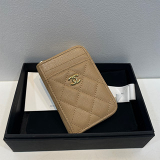 กระเป๋าสตางค์ CHANEL ZIPPY  MINI WALLET  CAVEAR  งานออริ