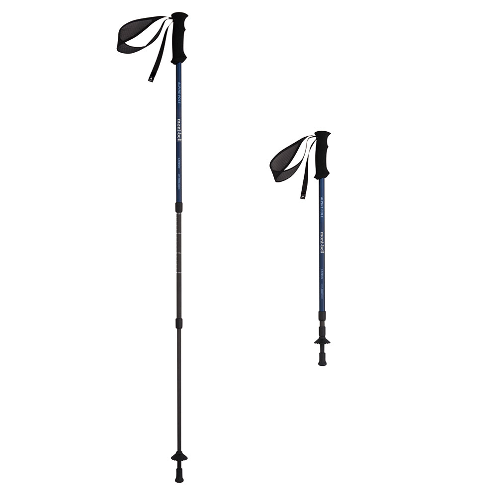 Montbell ไม้เท้าเดินป่า รุ่น 1140191 Alpine Carbon Pole Anti Shock