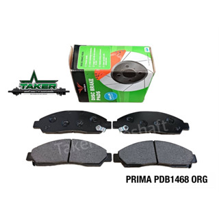 ผ้าเบรคหน้า ผ้าเบรคแท้ Prima PDB1468 สำหรับ Isuzu DMAX/MU7 3.0/Super Commonrail 2-4WD ปี02-10, Chevrolet Colorado 2-4WD