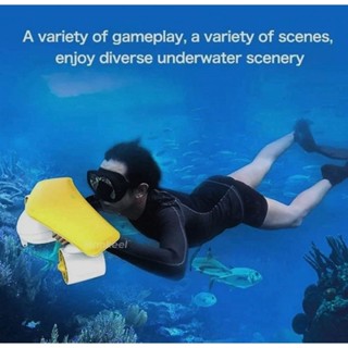 สกู๊ตเตอร์ดำน้ำ ยี้ห้อ Mankeel W7 Sea Scooter Waterproof IP68  Underwater Scooter Booster Yellow