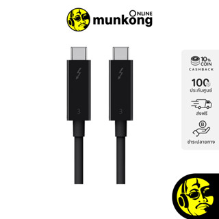 Belkin Thunderbolt 3 Cable 40Gbps Transfer Speed F2CD085bt2M-BLK สาย USB