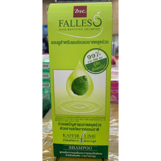 🚿🚿BSC Falless Reliving Shampoo (ขนาด 300 ml. ) ฟอลเลส แชมพูสกัดเย็นจากผิวมะกูด สำหรับผมอ่อนแอขาดหลุดร่วง 🚿🚿