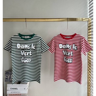 เซลลอก140บาทเสื้อยืดลายริ้วป้ายเเบนด์กุดดี้