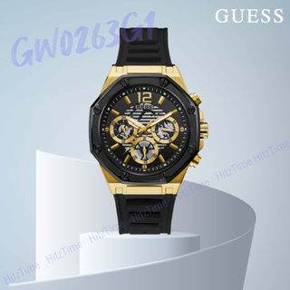 นาฬิกา Guess นาฬิกาข้อมือผู้ชาย รุ่น GW0263G1 44mm นาฬิกาแบรนด์เนม สินค้าขายดี Guess ของแท้ พร้อมส่ง