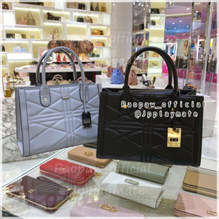 LYN กระเป๋าสะพายข้าง รุ่น Prive Crisp L Tote Bag : LL23CBS063  แท้จากชอป พร้อมอุปกรณ์