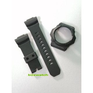 กรอบสายg-shockของแท้รุ่นga-150สีดำด้าน(ไม่มีตะขอ)