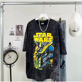 เสื้อวินเทจ🌈ลายstarwars เท่ๆ ✅ผ้าคอตตอนแท้