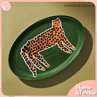 จานเปลเซรามิค ขนาดใหญ่ งานแบรนด์ Anthropologie | Marcello Velho Catwalk Serving Platter