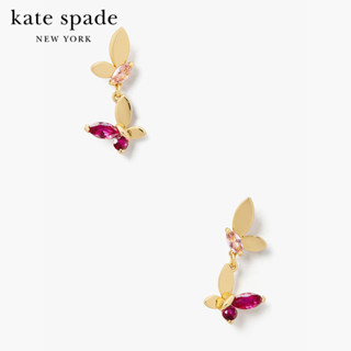 KATE SPADE NEW YORK SOCIAL BUTTERFLY DROP EARRINGS KC261 ต่างหู