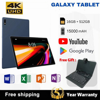 🔥 ซื้อ 1 แถม 1 ฟรี🔥 2023 ต้นฉบับ Galaxy Tablet 11.6 นิ้ว 16GB + 512GB Android Tablet 11.0 รับประกันจัดส่งฟรี 1 ปี