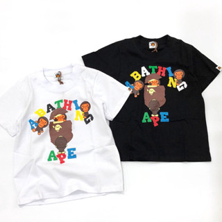 เสื้อยืดเด็ก Bape แขนสั้น