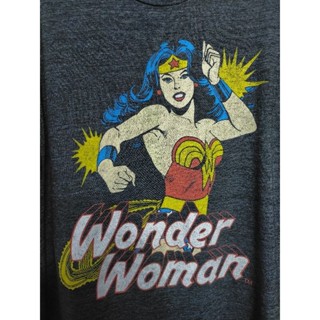 เสื้อยืด มือสอง ลายการ์ตูน DC ลาย Wonder Woman อก 46 ยาว 27