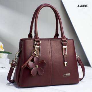 แบรนด์แท้Jujube รุ่นใหม่ใบใหญ่ สีสวยละมุน  แถมฟรี