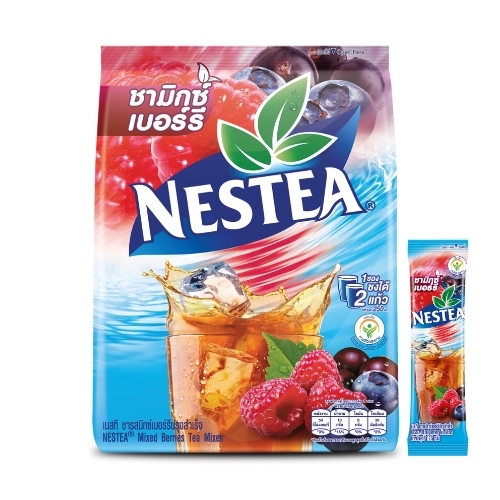 Nestea เนสที ชามะนาว ชาเลม่อน ชามิกซ์เบอร์รี่ แพ็ค 18ซอง - รูปที่ 2