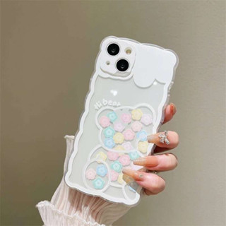 สอบถามก่อนกดสั่ง เคสขอบหยัก เคสใส เคสดอกไม้ เคสหมี เคสสีขาว ใส เคสลายหมี เคสนิ่ม เคสโทรศัพท์ หยัก ใส ดอกไม้ ส่งจากไทย