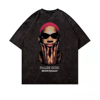 เสื้อยืด NBA พิมพ์ลาย เนื้อผ้านิ่มใส่สบาย