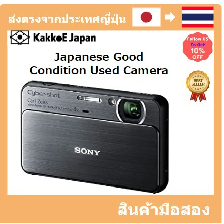 【ญี่ปุ่น กล้องมือสอง】[Japan Used Camera] Sony Sony Digital Camera CYBERSHOT T99 (14.1 million pixel CCD/optical X4/Digital X8) Black DSC-T99/B