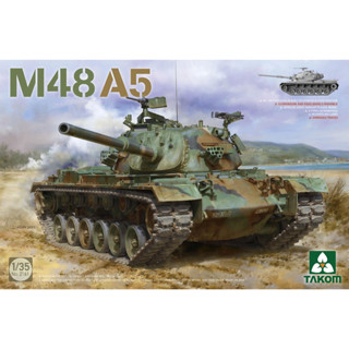 พลาสติก โมเดล ประกอบ TAKOM สเกล 1/35 M48A5 (2161)