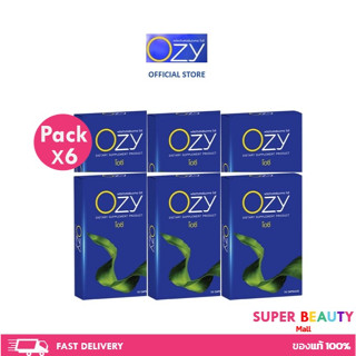 ส่งฟรี โปรโมชั่น 6 กล่อง Ozy By พี่หนิง โอซี ลดน้ำหนัก ลดไขมัน คุมหิวอิ่มนาน ผอมไว อาหารเสริมควบคุมน้ำหนัก จำนวน 6 กล่อง