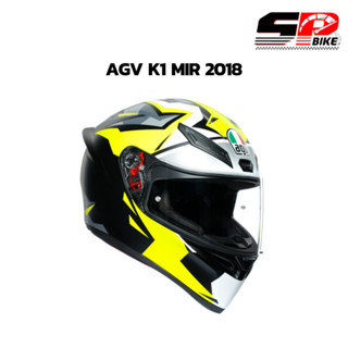 แถมฟรี!! แผ่นกันฝ้า Pinlock ตรงรุ่น!! หมวกกันน็อค AGV K1 #17 MIR 2018ส่งฟรี !!