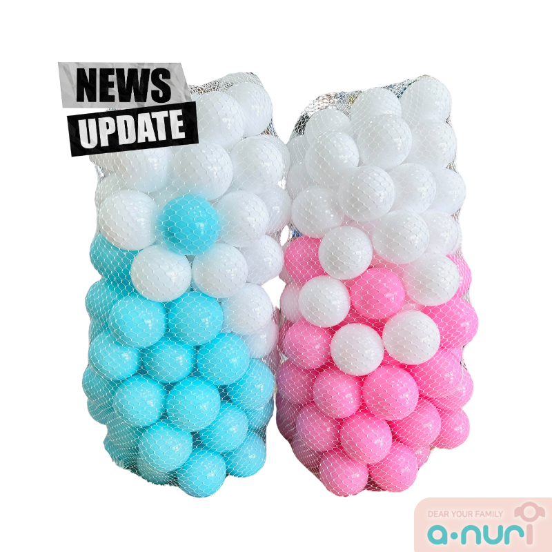 [มีส่งแมส]ลูกบอลปลอดสารพิษ ลูกบอลพลาสติก Non-toxic Plasticball บอลปลอดสารพิษ เกรดพรีเมี่ยม บอล100ลูก