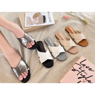Afashion🎀รองเท้าแตะสไตล์มินิมอล สวมใส่สบายเท้ามากๆ มีมาถึง6สีเลยนะคะ ไซด์36-44 สินค้าพร้อมส่งนะคะ_