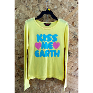 เสื้อยืดแขนยาวเด็กผู้หญิงไซด์ 140