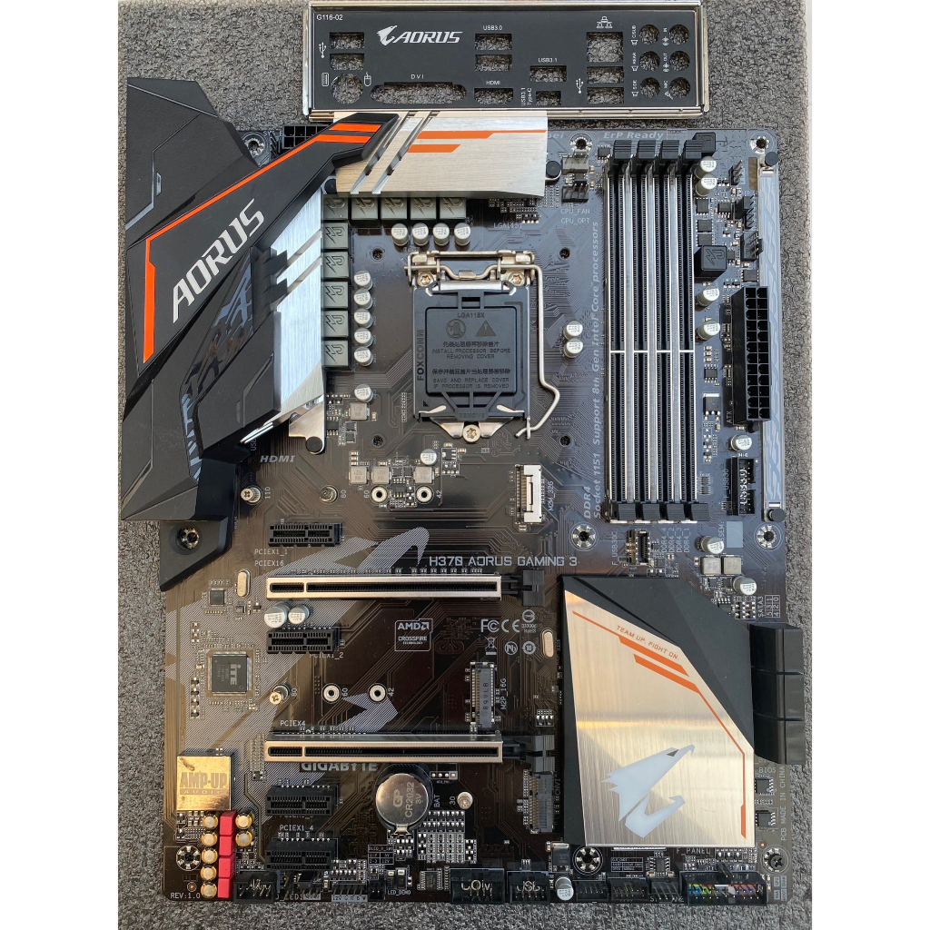 MAINBOARD (เมนบอร์ด) 1151 GIGABYTE H370 AORUS GAMING 3 มือสอง