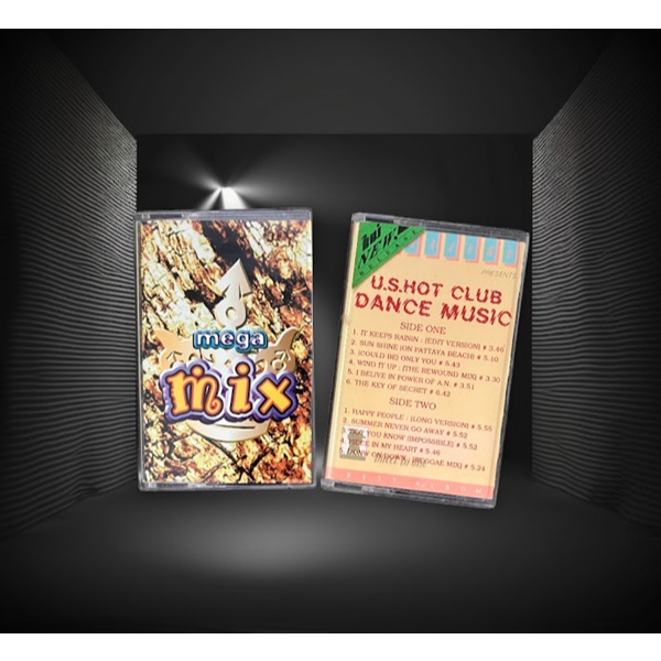 เทปเพลงสากลลิขสิทธิ์แท้ (COVER VERSION) MEGA MIX-U.S.HOT CLUB DANCE MUSIC
