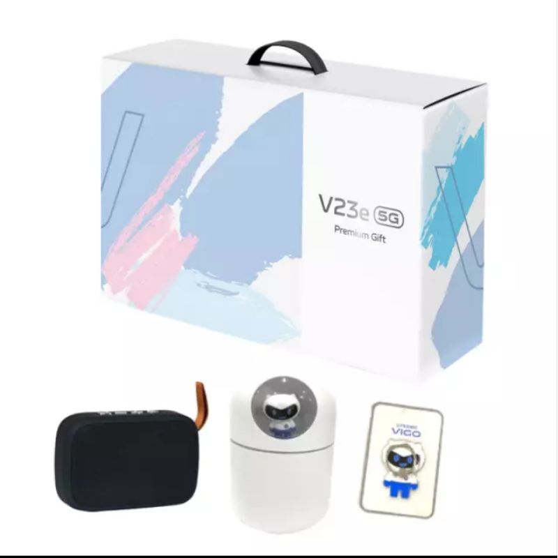 Gift Set V23e5g เครื่องพ่นไอน้ำ+แหวน+ลำโพงบลูทูธของแท้ Vivo
