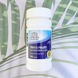 One Daily, Mens Health 100 Tablets (21st Century) บำรุงหัวใจ ต่อมลูกหมาก บำรุงสมอง