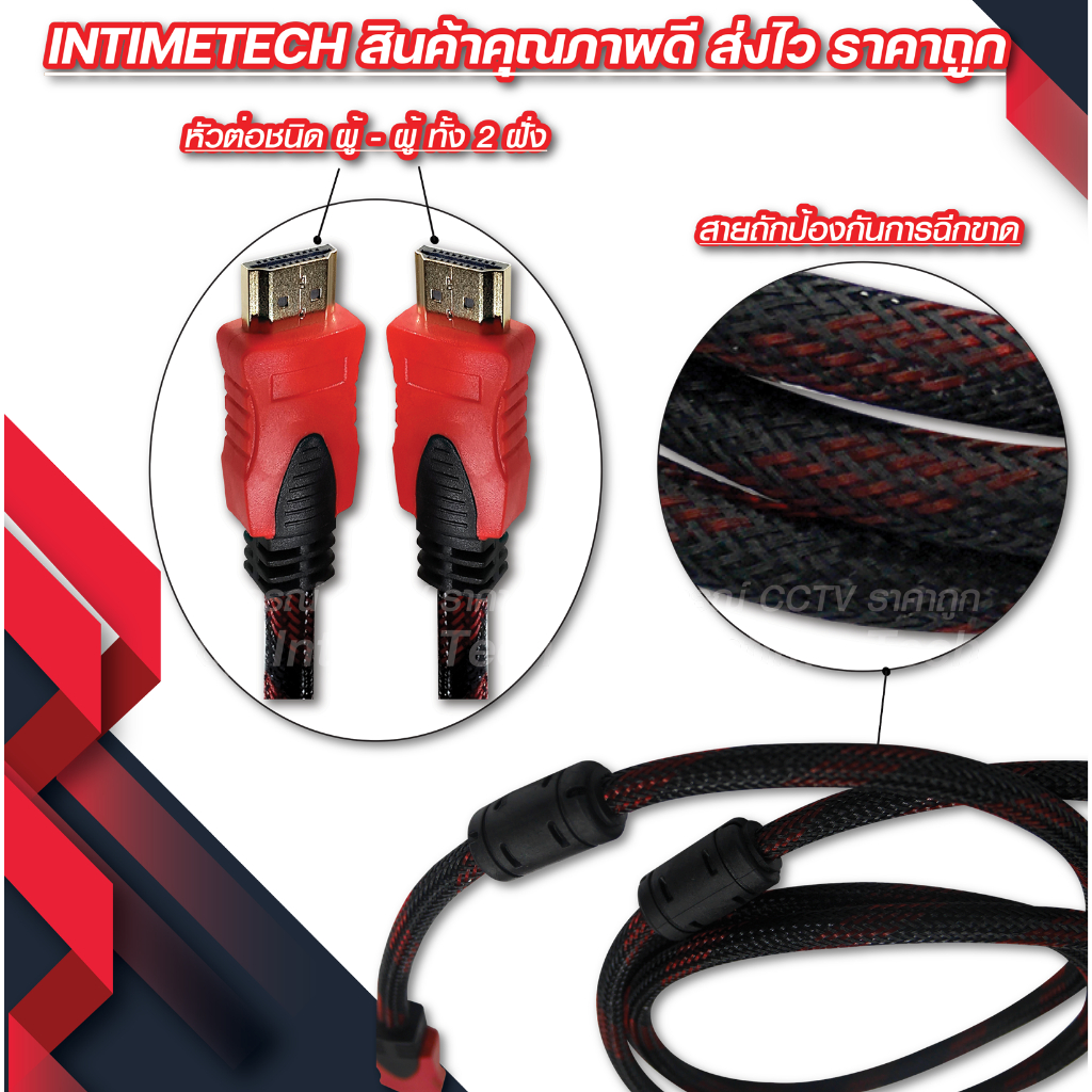 สาย HDMI 20 เมตร 1.4V รองรับ 1080P FULL HD hdmi cable สายคอม สายต่อจอ สายทีวี