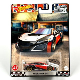 Hotwheels Premium | Acura NSX GT3 ล้อยาง สเกล 1:64