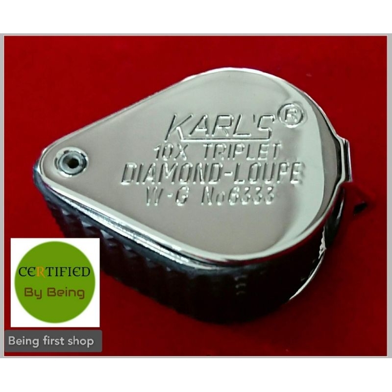 กล้องส่องพระ/กล้องส่องจิวเวลรี่ KARL'S (10x)  KARL'S Diamond Loupe 10×