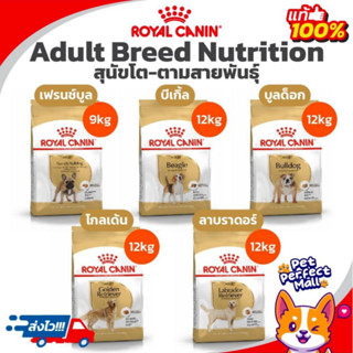 Royal Canin French Bulldog 9kg Beagle Bulldog Golden Labrador 12kg อาหารสุนัขโต เฟรนช์บูล บีเกิ้ล บูลด็อก โกลเด้น ลาบราด