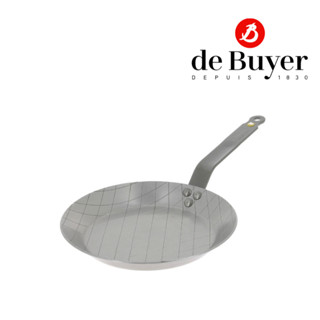 de Buyer 5616 Steel Steak Frypan Mineral B O / กระทะสเต็ก