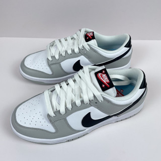 Nike Dunk Low Womens Gray White Black【ของแท้ 100 %】