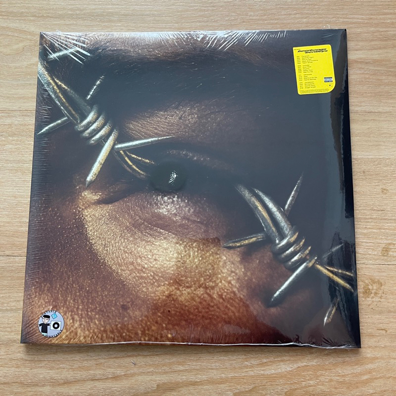 แผ่นเสียง Post Malone Beerbongs Bentleys Clear Vinyl LP Album แผ่นเสียงมือหนึ่ง ซีล