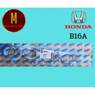 ประเก็นไอดี-ไอเสีย HONDA B16A CIVIC DELSOL CR-X VTI 1600CC 1…