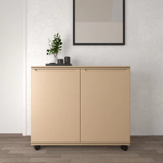 ตู้รองเท้าสำเร็จ4ช่อง เคริฟ์-แซน พร้อมล้อ ขนาด 90x34x70.2
