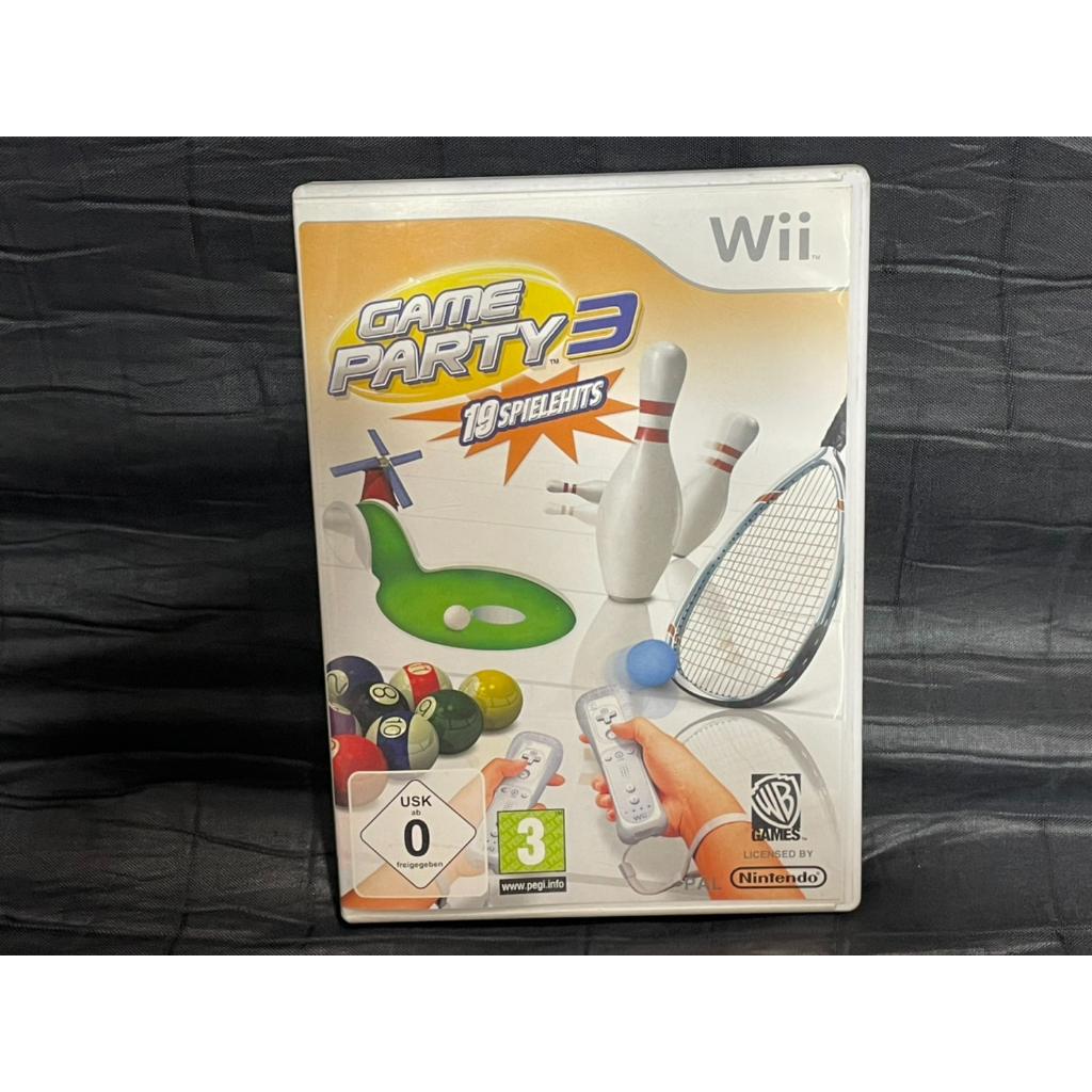 แผ่นเกมส์ Wii Game : Game Party 3 : Wii PAL Germany